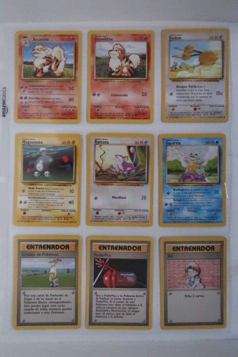 Spanish Pokemon Partial Base Set 13 Cards