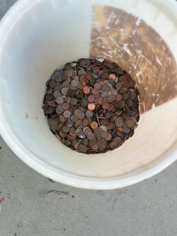 Large Lot of US Pennies