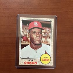 1968 Topps Bob Gibson #10-