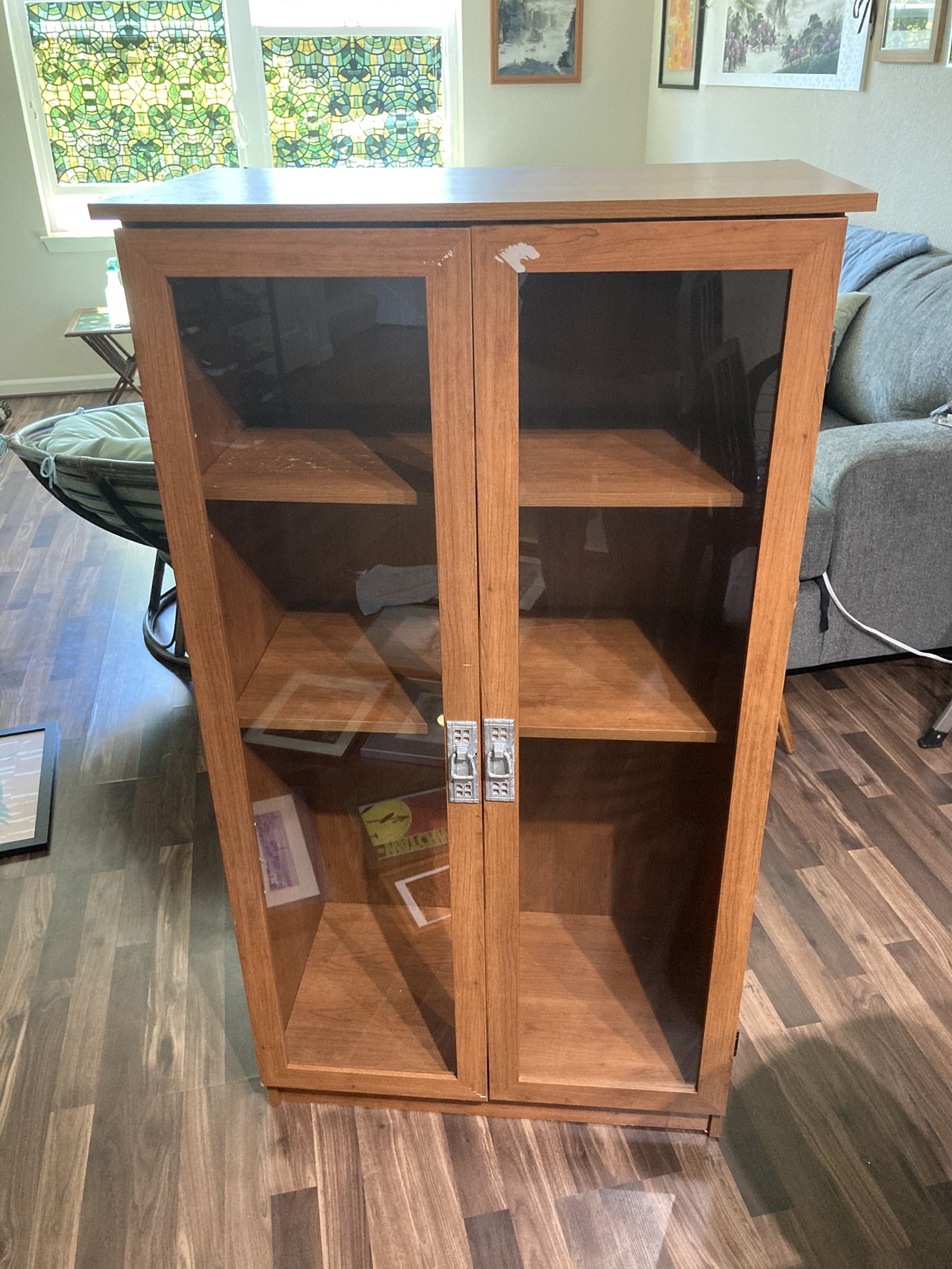 Wooden Display Cabinet