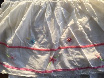 Crib skirt pottery barn kids
