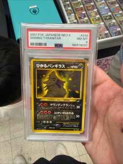 Pokemon Shining Tyranitar Neo 4 Japanese Holo Rare #248 PSA 8