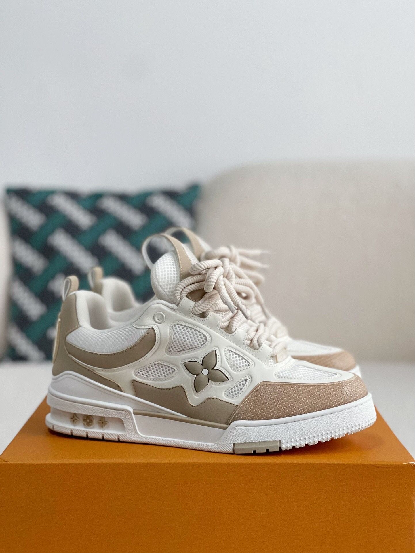 Louis Vuitton Brown Sneakers