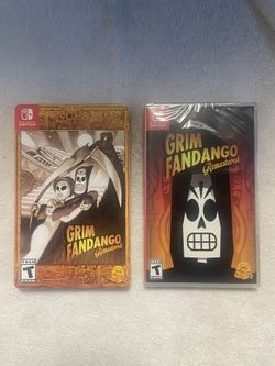 Grim Fandango Remastered - iam8bit Ed. - Nintendo Switch -w/Slipcover New/Sealed