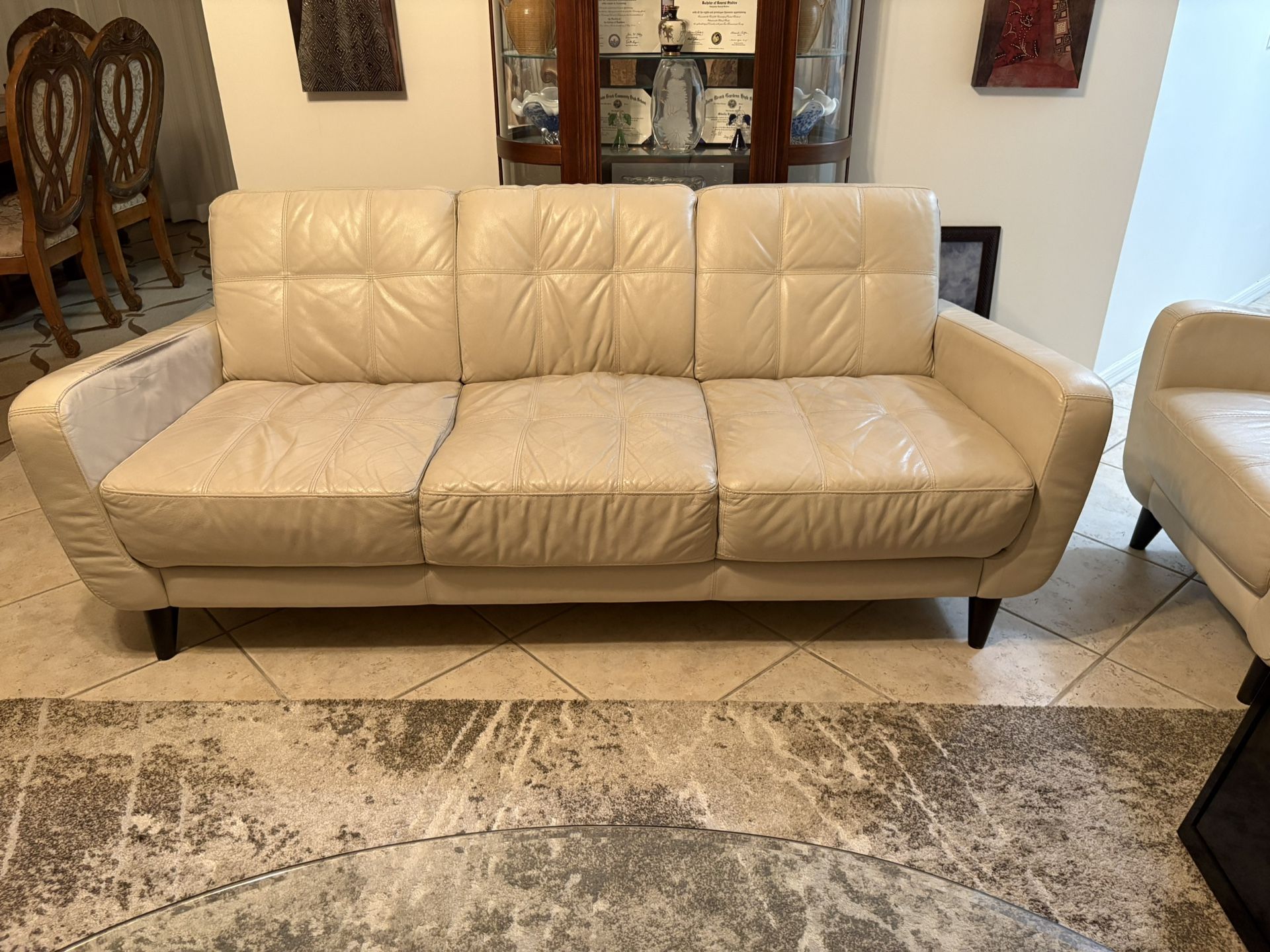 Beige Couch- Pick Up Only