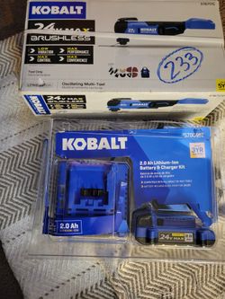 Kobalt Oscillating Multi-tool 24v Battery And Charger