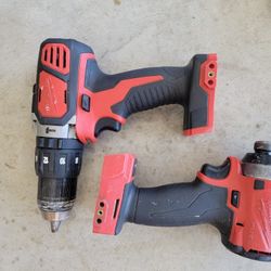 Milwaukee Hammer Drill,  And Fuel Impact 