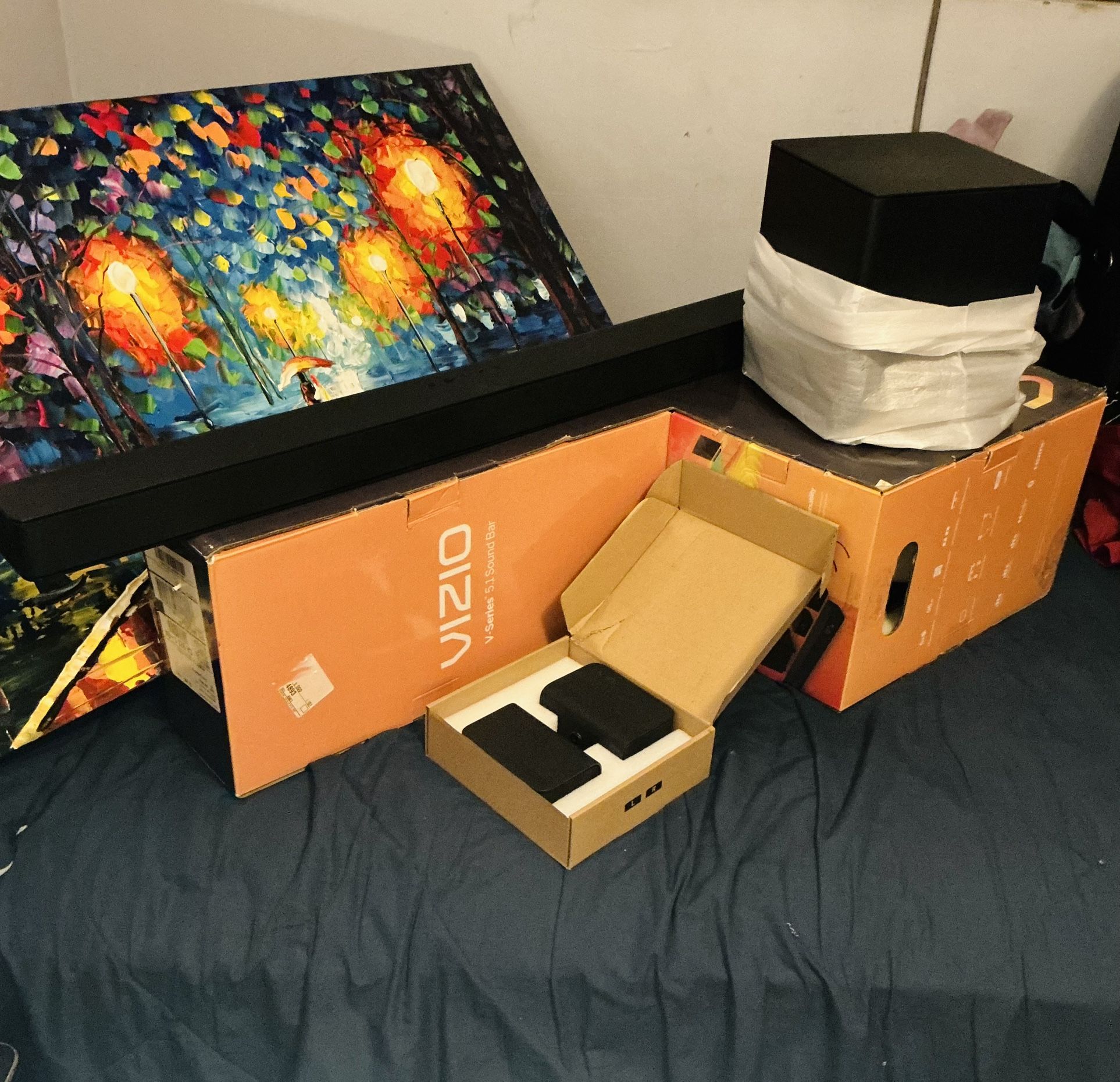 Vizio V-Series 5.1 Ch. Soundbar Home Theater System | Wireless Subwoofer + Rear Speakers for Ultimate Surround Sound