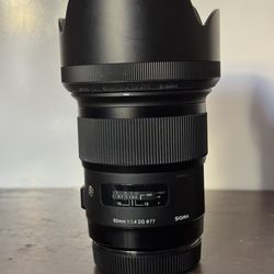 Sigma 50mm 1.4 for canon EF mount