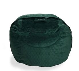 🌲 Lovesac THE BIGONE – Pine Quilted Velvet – Luxury 6’ Lounger | $450