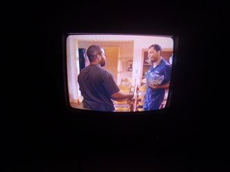 Quaser CRT VHS combo player 13 inch screen with AV composite