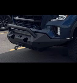 Front Bare Steel Bumper