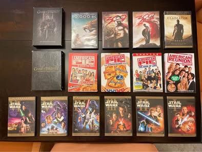 DVD’s For Sale
