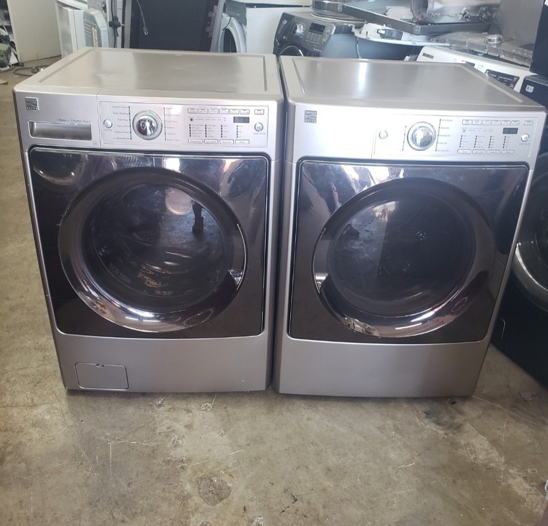 KENMORE ELITE WASHER AND DRYER SET