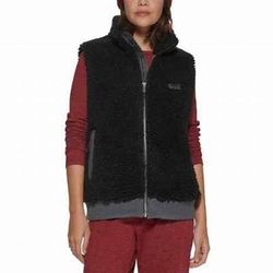 Bass Outdoor Route Hiking Faux-Sherpa Vest - Black