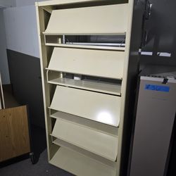 Tall Metal Display Shelf 