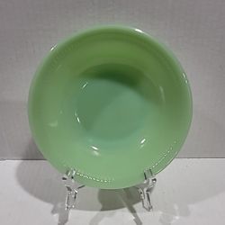 Vintage Fire-King Jadeite Green Jane Ray 6" Berry / Dessert Bowl Set Of 4