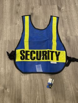 High-Visibility Security Running Vest – One Size, Running Best