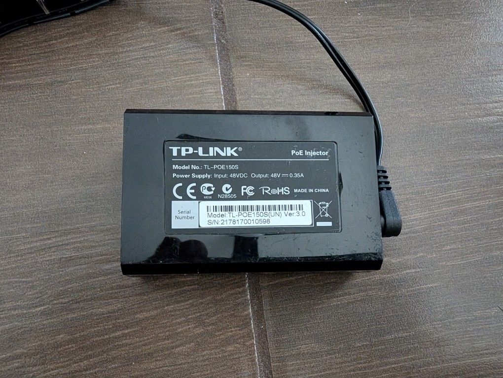 TP-Link TL-POE150S PoE Injector