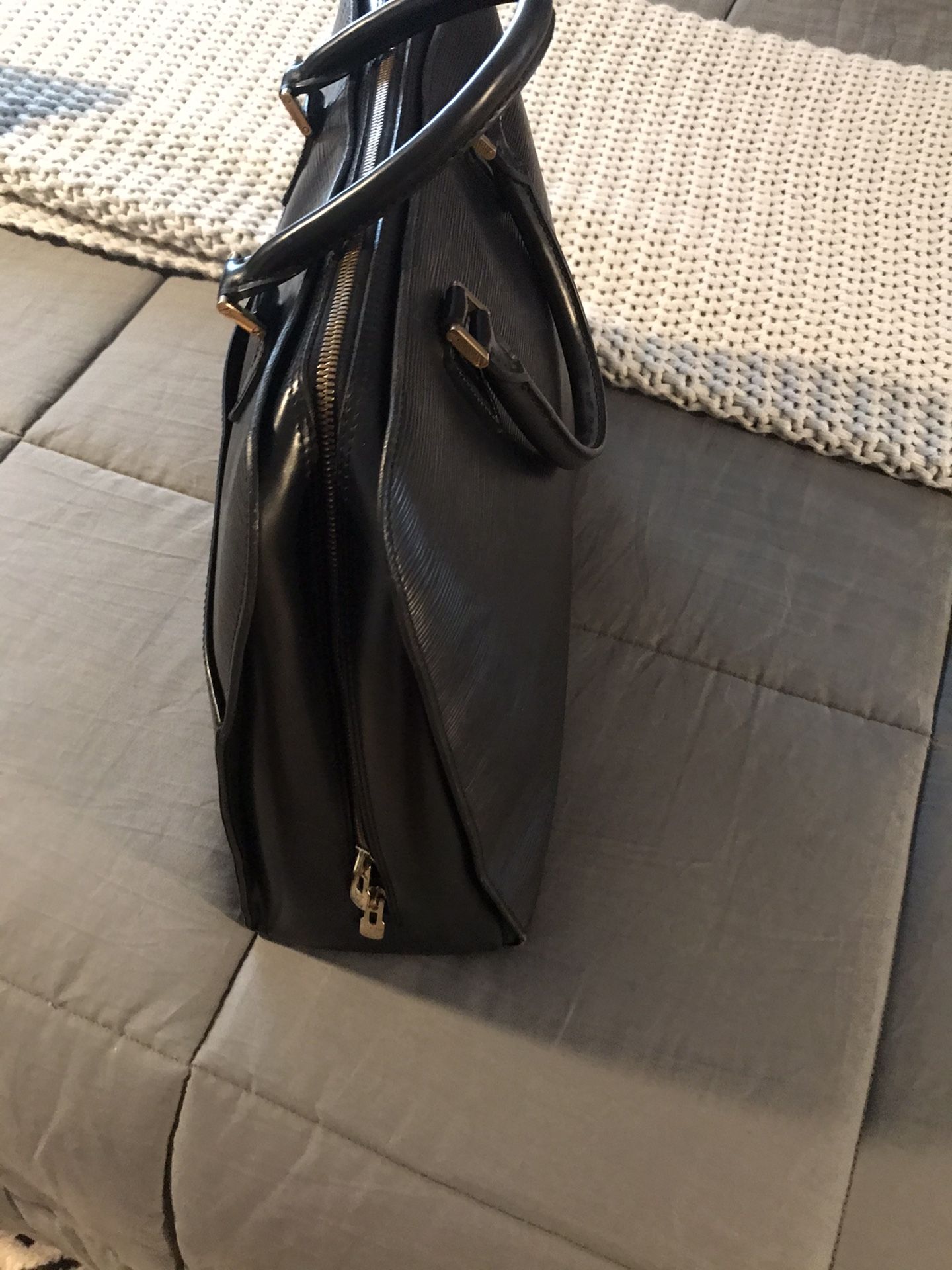 Black Louis Vuitton bag