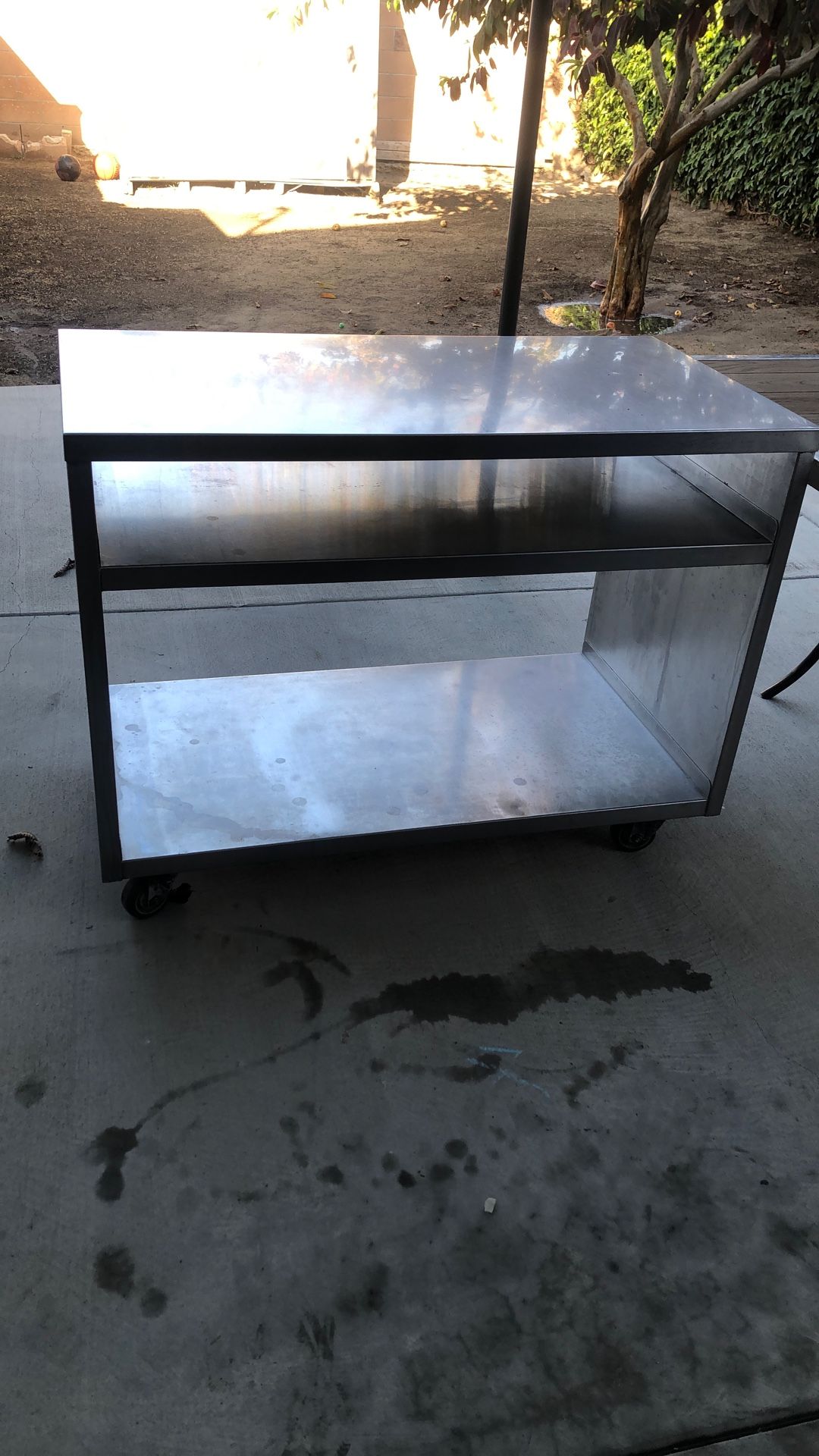 Stainless Steel Cart