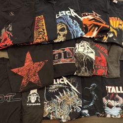 Metallica, Music, Star Wars T-shirts
