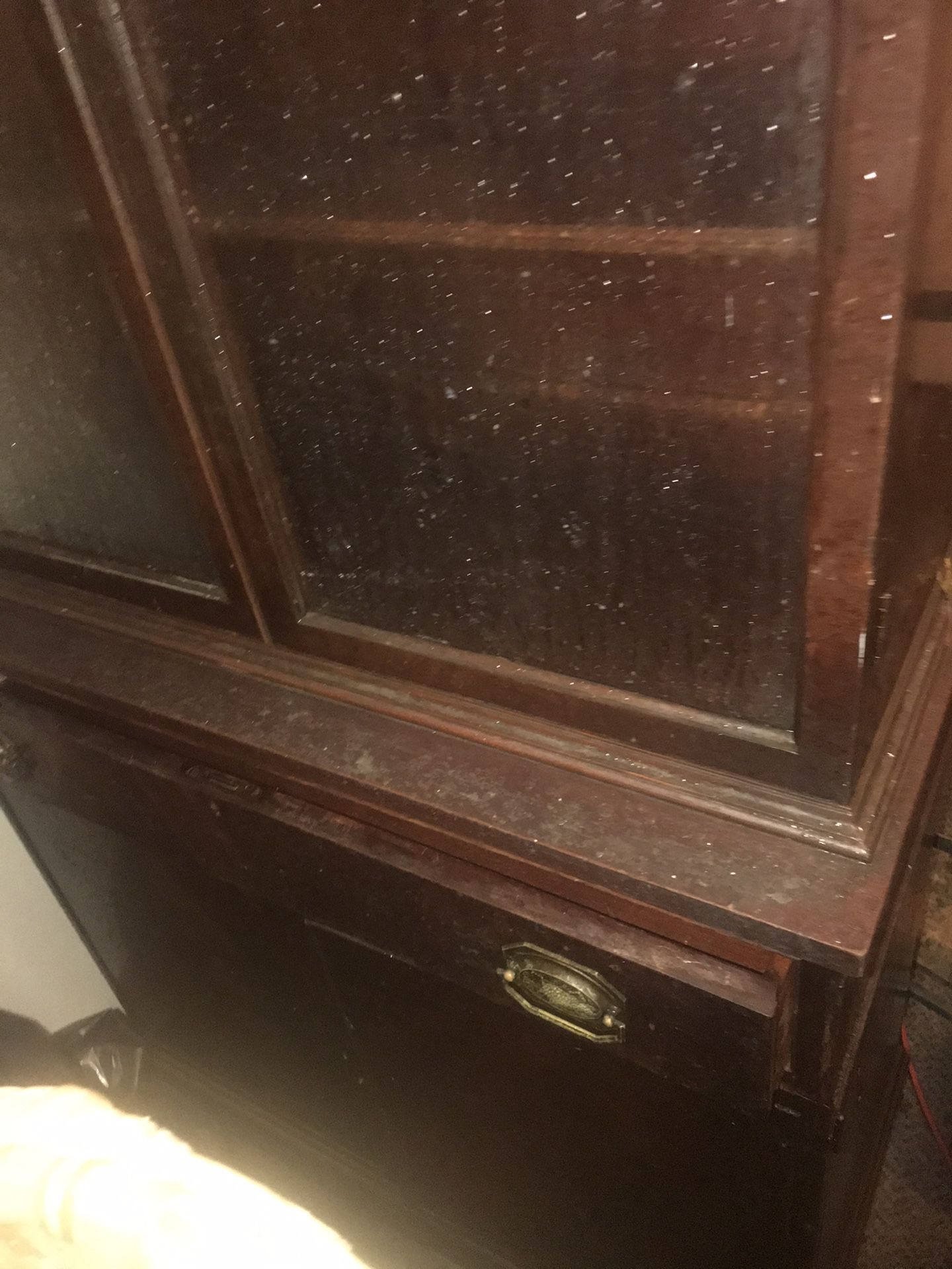 Old antique China cabinet