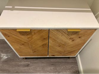 Dresser Gold/White/Wood