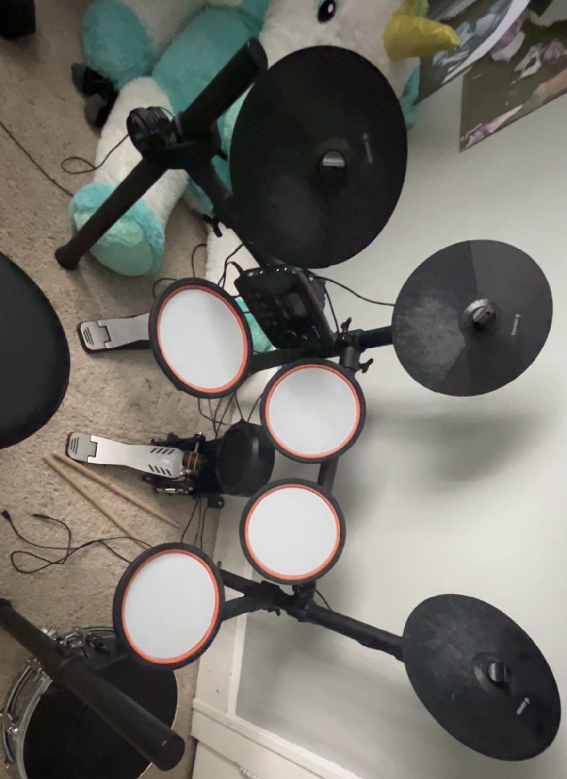 Used Donner drumset GOOD CONDITION