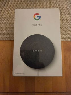 Google Nest Mini 2nd Generation
