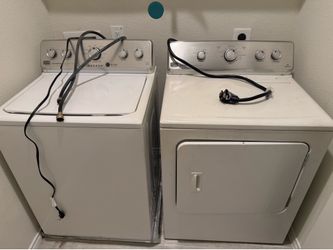 maytag MEDC400BW1 washer/dryer
