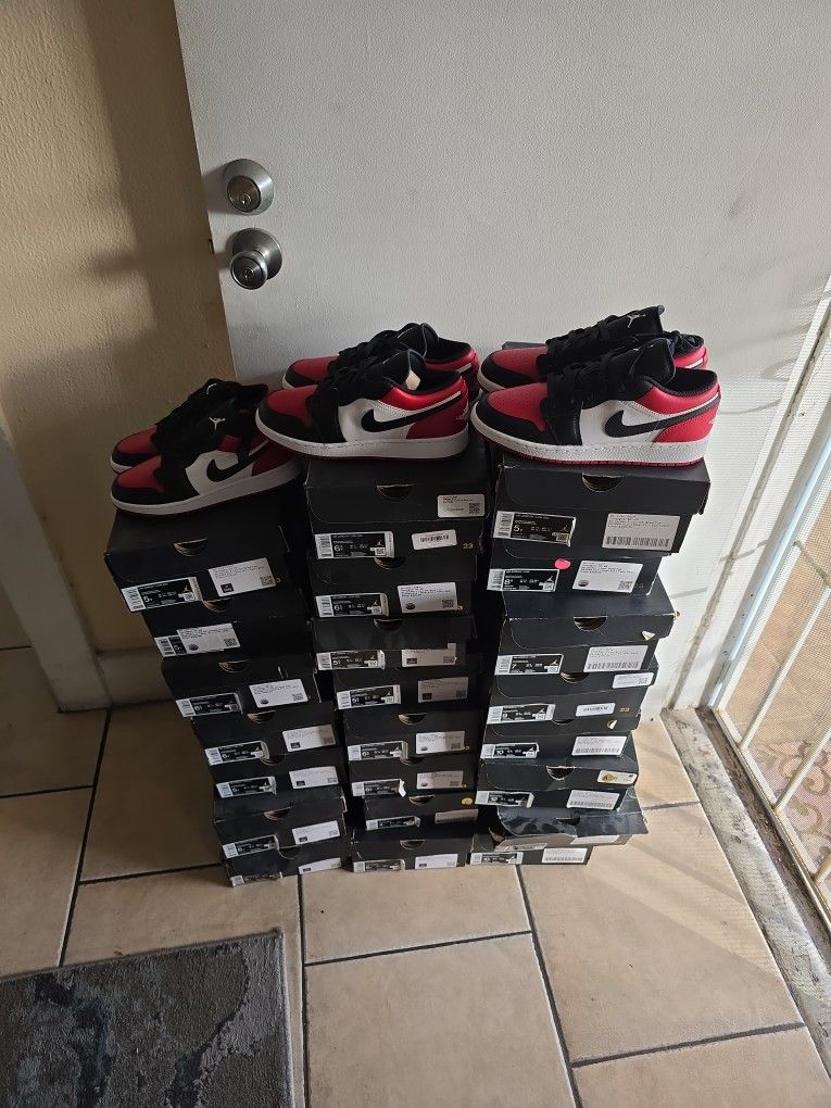 Jordan 1 Low BRED TOE 