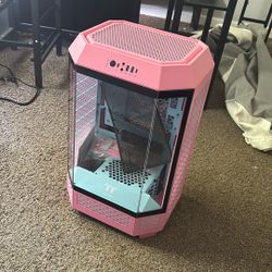 Pink Mini PC Case