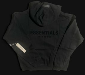 Essentials black Hoodie