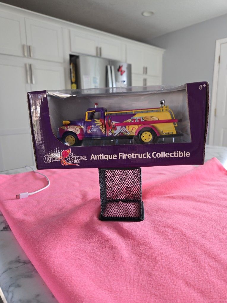 Isle Of Capri Casino Antique Firetruck Collectible
