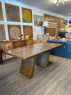 New Dining Table with Leaf!