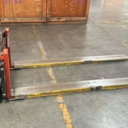 Fork Extensions For Forklift - 6 Feet Long 