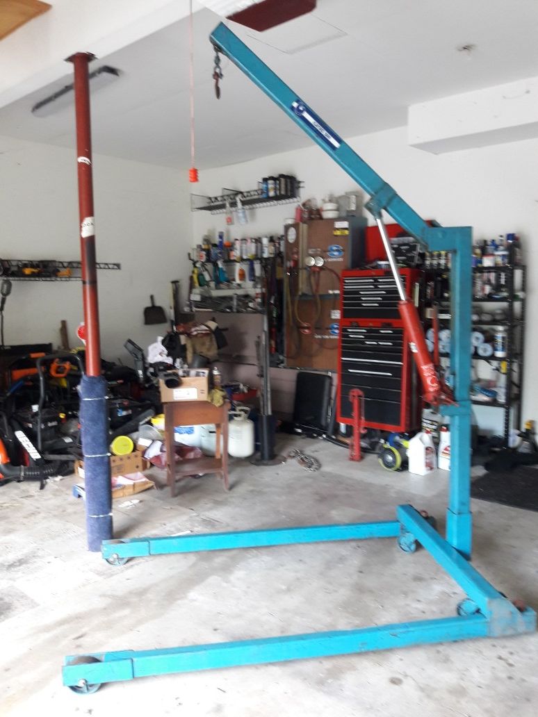 Automotive Engine Crane / Hoist / Cherry Picker