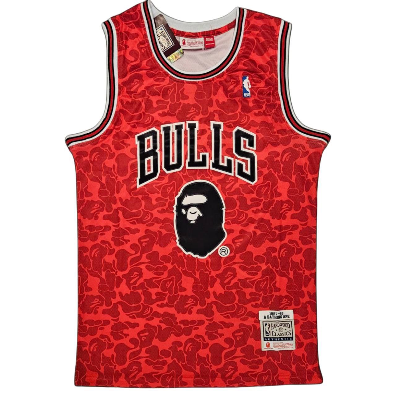 Bape Bulls NBA Jersey