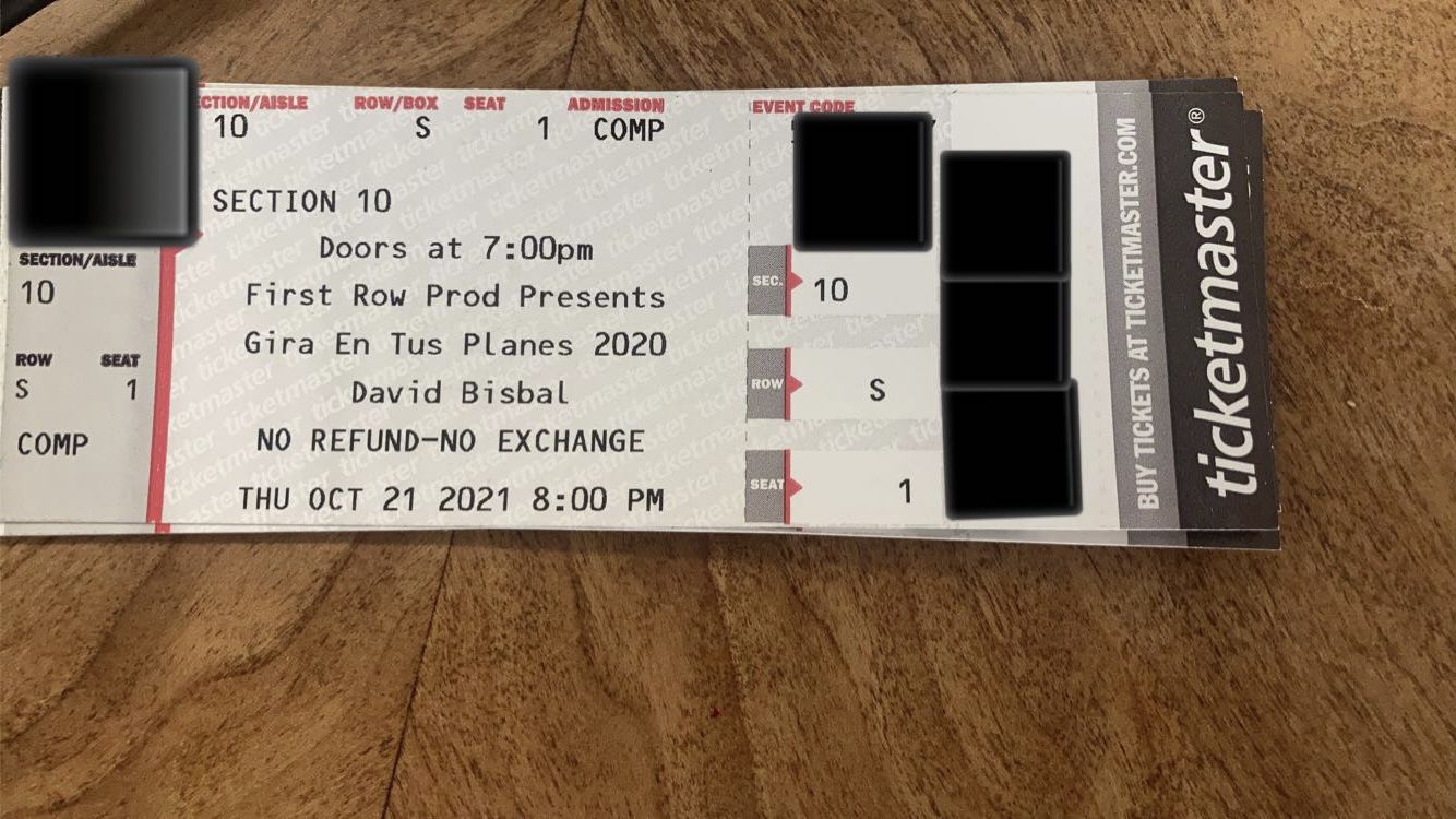 David Bisbal Tickets!!!