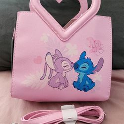 Disney Stitch And Angel Handbag 
