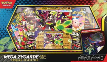 Pokemon Mega Zygarde Ex Box
