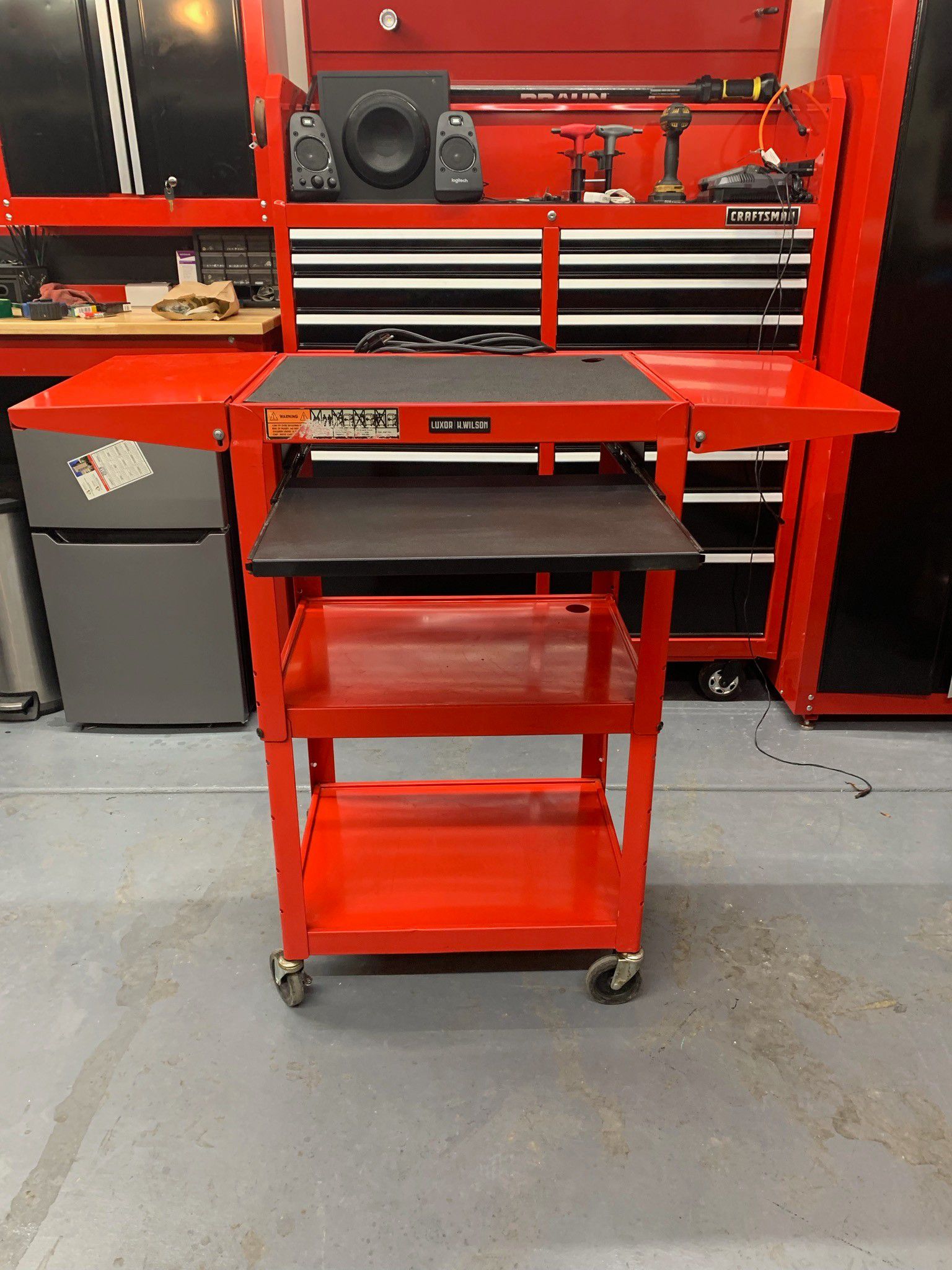 Commerical Computer Rolling Cart