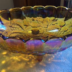 Carnival Glass Bowl 