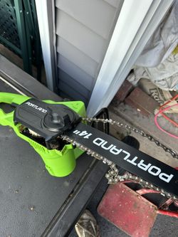 14” Portland Electric Chainsaw