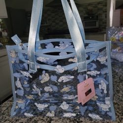 Sanrio CinnamonRoll Clear Bag Purse Brand New