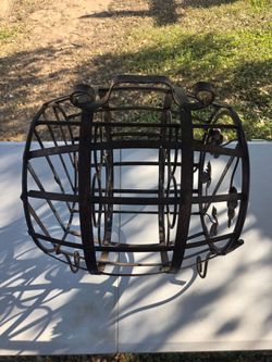 Metal 6 bottle wine bottle basket