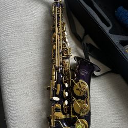 Alto Saxophone (purple&gold) 