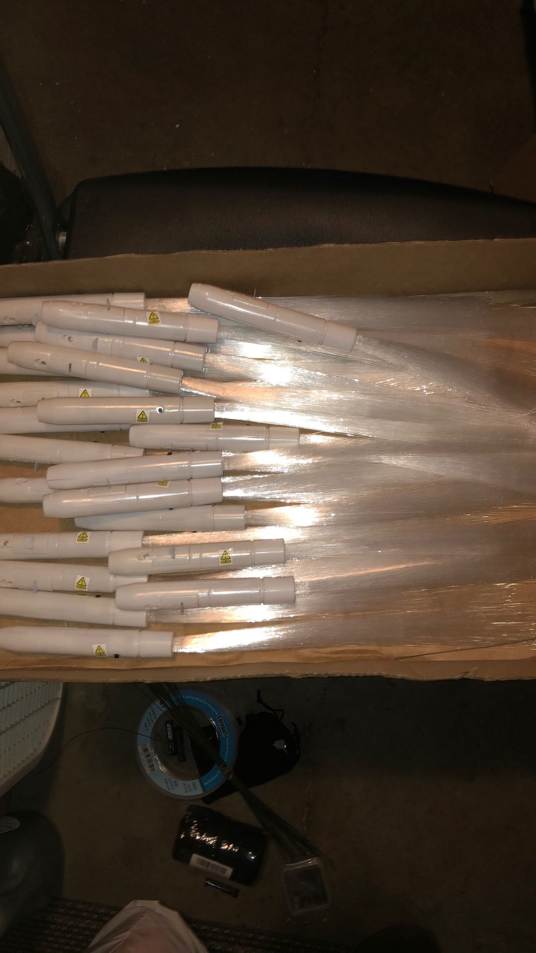 Electric glow sticks 23 of them
