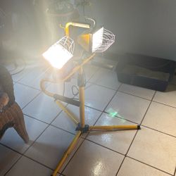 Double Halogen Lamp Station Adjustable
